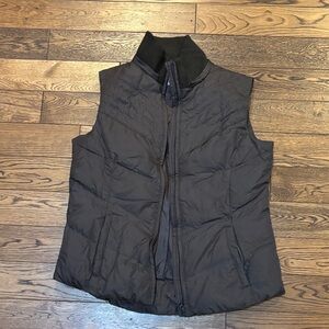 Women's Brown Quilted Vest